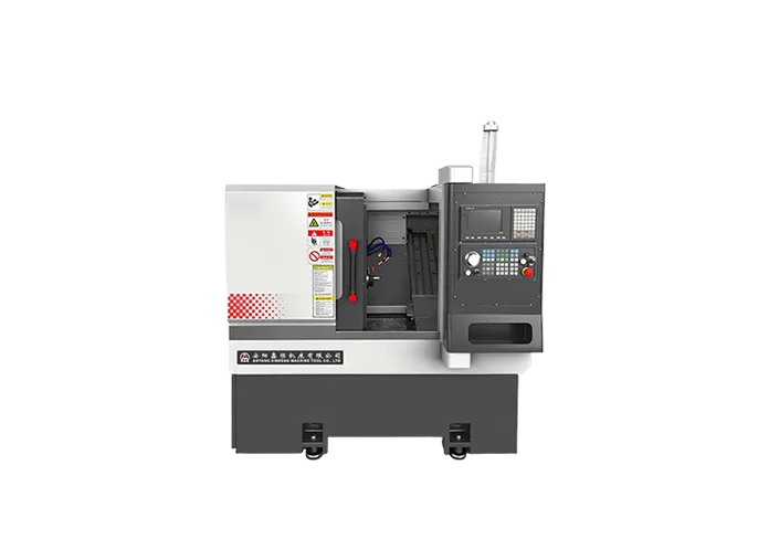 Slant-Bed Gang-Tool Swiss Type CNC Lathe