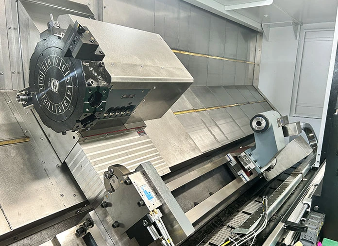 Slant bed CNC lathe