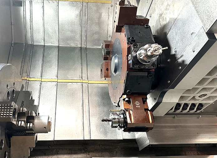Slant bed CNC lathe