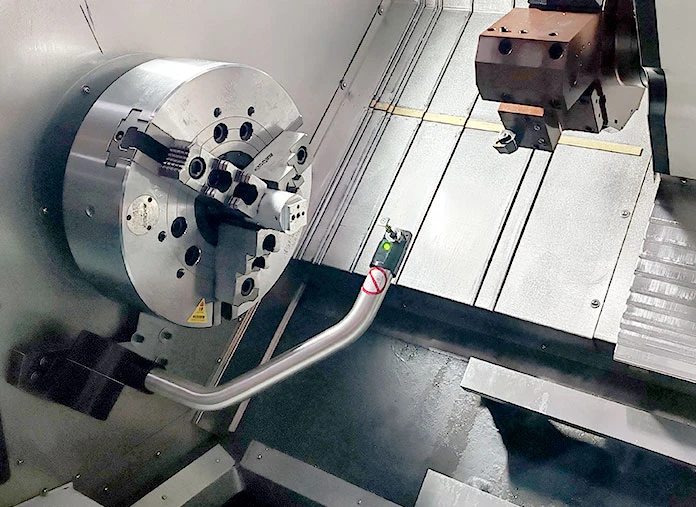 Slant bed CNC lathe