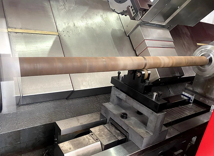 Slant bed CNC lathe