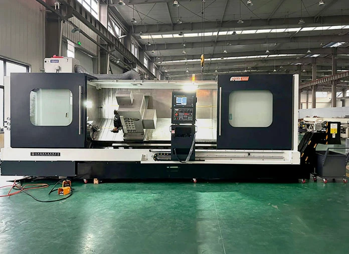 Slant bed CNC lathe