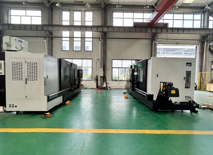 Slant bed CNC lathe