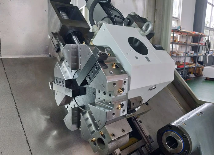 Slant bed CNC lathe