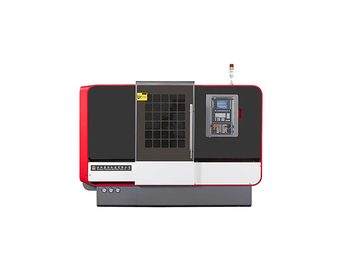 Anyang Xinheng AE46YD slant bed CNC turning center, complete turn-mill solution for modern machining with integrated milling capability