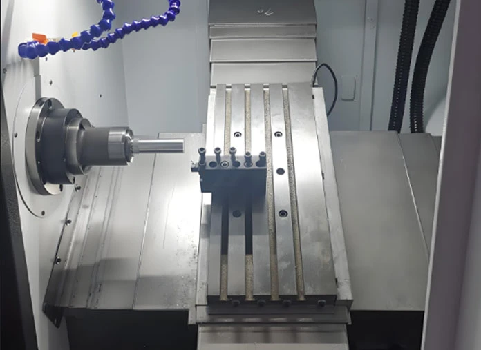 Slant bed CNC lathe