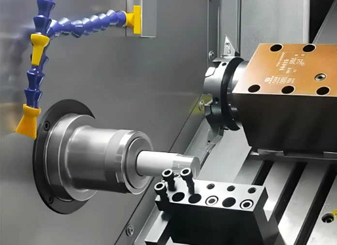 Slant bed CNC lathe