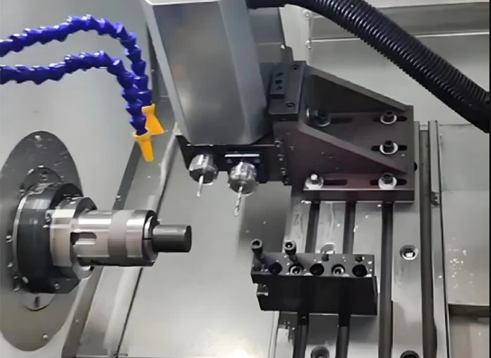 Slant bed CNC lathe