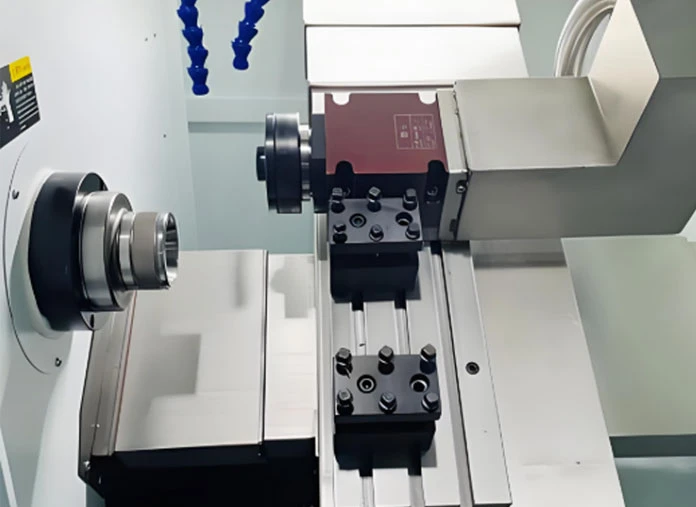 Slant bed CNC lathe