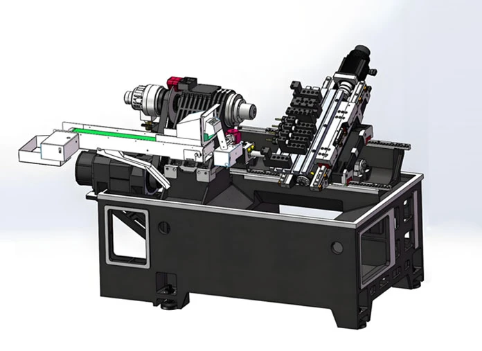 Slant bed CNC lathe