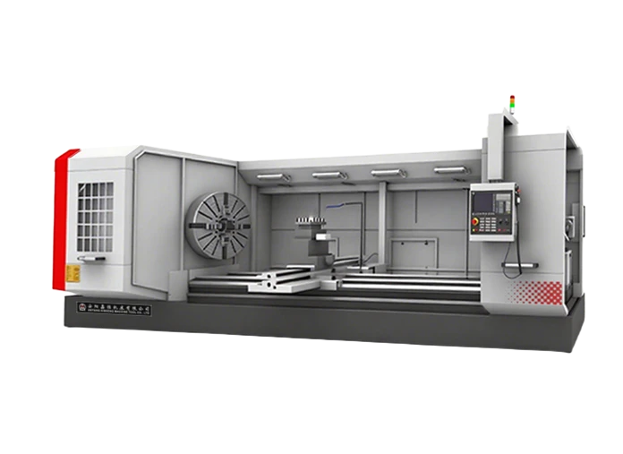 Anyang Xinheng CK61125E CNC lathe with ultra-rigid foundation and 970mm wide guideways, heavy-duty horizontal turning center for extreme rigidity and heavy cutting performance