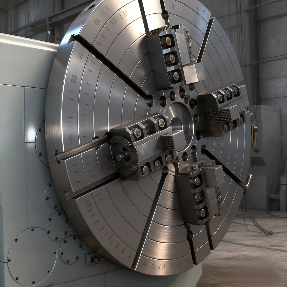 CNC heavy duty lathe