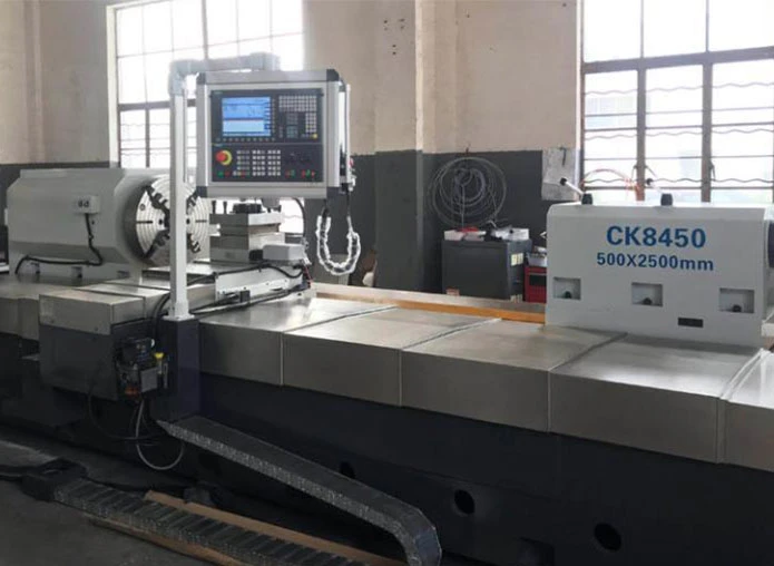 CNC roll turning lathe