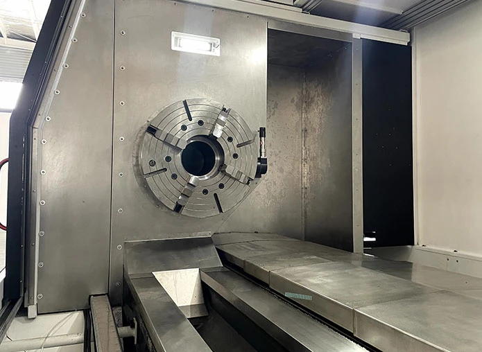 CNC roll turning lathe