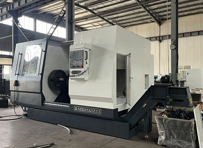 Slant bed CNC pipe threading lathe Oil Country Lathe machine