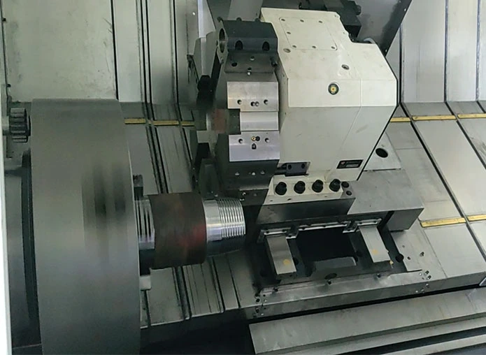 Slant bed CNC pipe threading lathe Oil Country Lathe machine