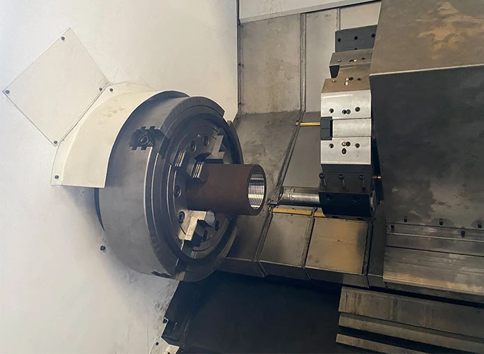 Slant bed CNC pipe threading lathe Oil Country Lathe machine