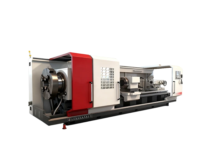 Anyang Xinheng QK1227 CNC pipe threading lathe professional showcase, automated precision machining for high-quality industrial pipe thread production