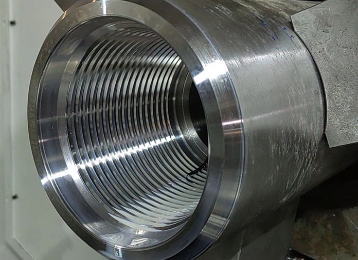 CNC pipe threading lathe Oil Country Lathe machine