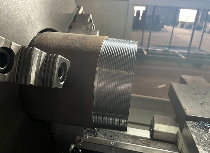 CNC pipe threading lathe Oil Country Lathe machine